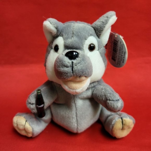 Coca Cola Howls the Wolf Romania Bean Bags 1999 - Picture 1 of 14